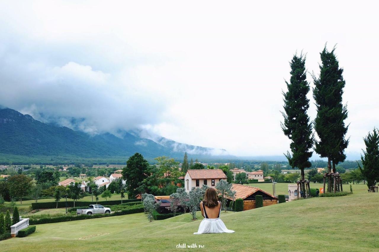 Toscana Log Home Ban Nong Rua ภายนอก รูปภาพ